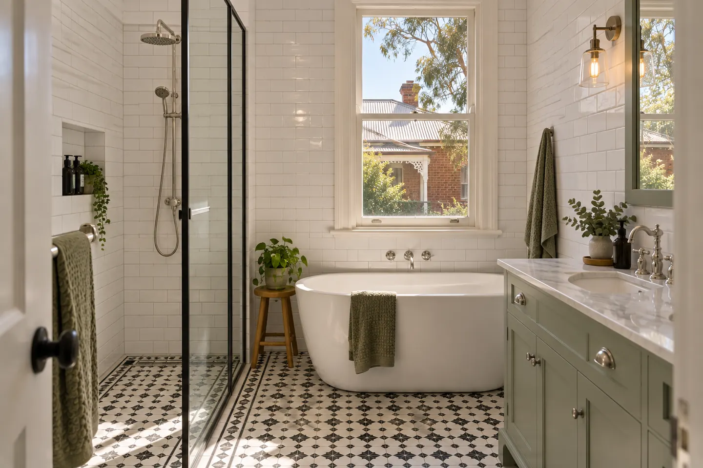 Renovated bathroom, Bathroom Renovations in North Parramatta
