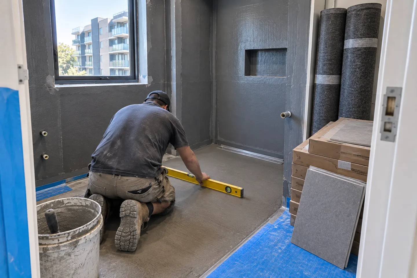 Bathroom Tiling, Parramatta