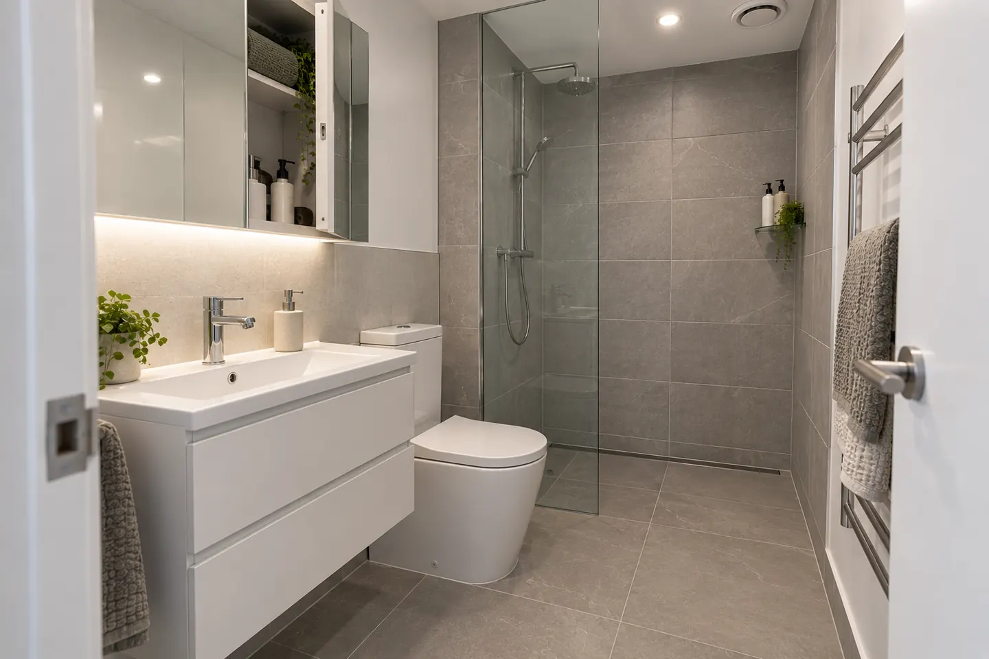 Renovated bathroom, Bathroom Renovations in Westmead